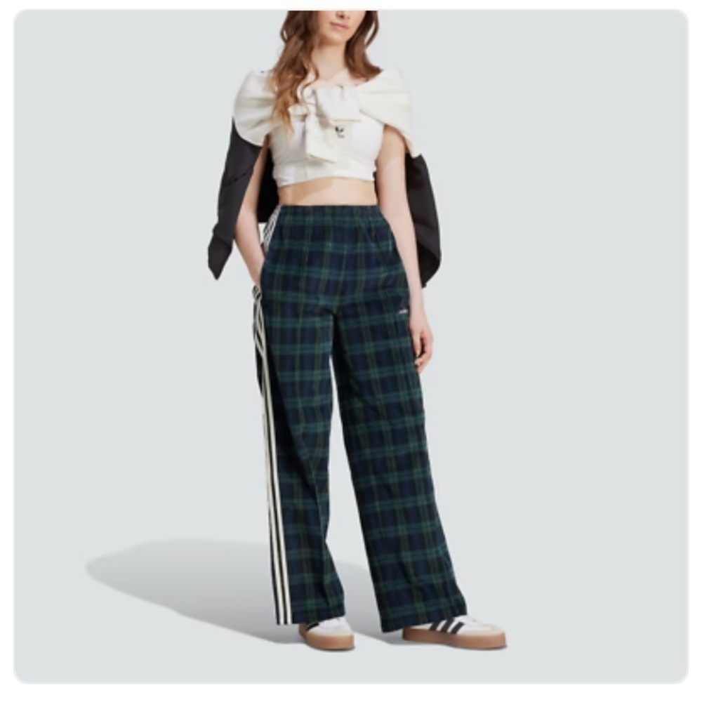 Adidas Tartan pants NWT